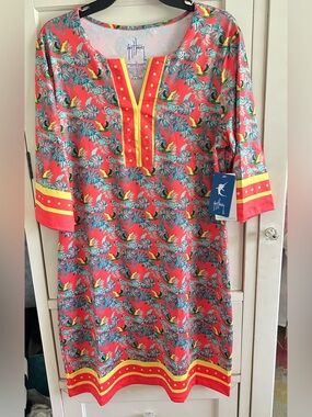 Guy Harvey UPF 50 Sun Protection Performance Dress with Moisture Wicking